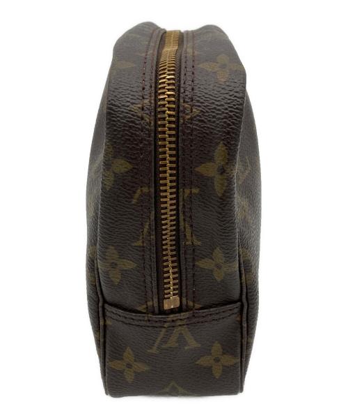 LOUIS VUITTON（ルイ ヴィトン）LOUIS VUITTON (ルイ ヴィトン) トゥルーストワレット23　コスメポーチ ブラウンの古着・服飾アイテム