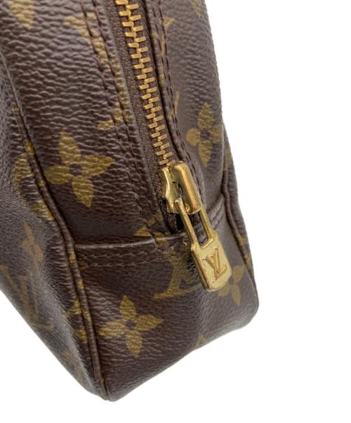 LOUIS VUITTON（ルイ ヴィトン）LOUIS VUITTON (ルイ ヴィトン) トゥルーストワレット23　コスメポーチ ブラウンの古着・服飾アイテム