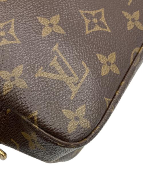 LOUIS VUITTON（ルイ ヴィトン）LOUIS VUITTON (ルイ ヴィトン) トゥルーストワレット23　コスメポーチ ブラウンの古着・服飾アイテム