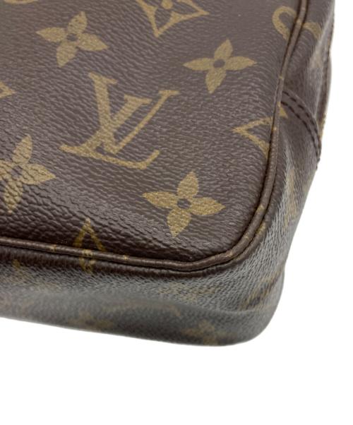 LOUIS VUITTON（ルイ ヴィトン）LOUIS VUITTON (ルイ ヴィトン) トゥルーストワレット23　コスメポーチ ブラウンの古着・服飾アイテム