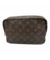 LOUIS VUITTON (ルイ ヴィトン) トゥルーストワレット23　コスメポーチ ブラウン：23000円