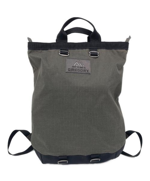 GREGORY（グレゴリー）GREGORY (グレゴリー) デイパック グレー×ブラックの古着・服飾アイテム