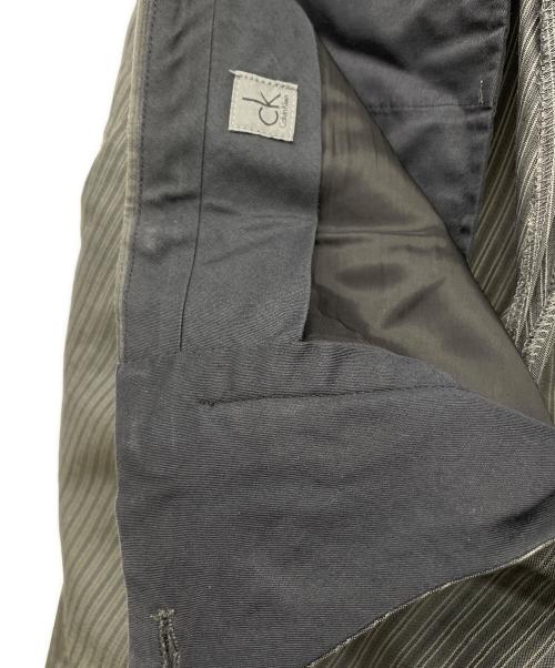 ck Calvin Klein（シーケーカルバンクライン）ck Calvin Klein (シーケーカルバンクライン) セットアップスーツ グレー サイズ:36の古着・服飾アイテム