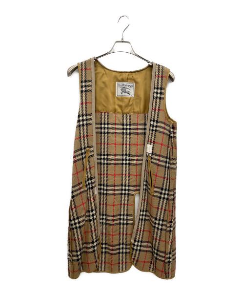 Burberry's（バーバリー）Burberry's (バーバリー) ステンカラーコート ブラウン サイズ:表記サイズ無しの古着・服飾アイテム