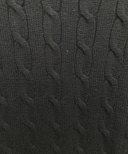 POLO RALPH LAUREN（ポロ・ラルフローレン）POLO RALPH LAUREN (ポロ・ラルフローレン) 厚手ニット ネイビー サイズ:Sの古着・服飾アイテム