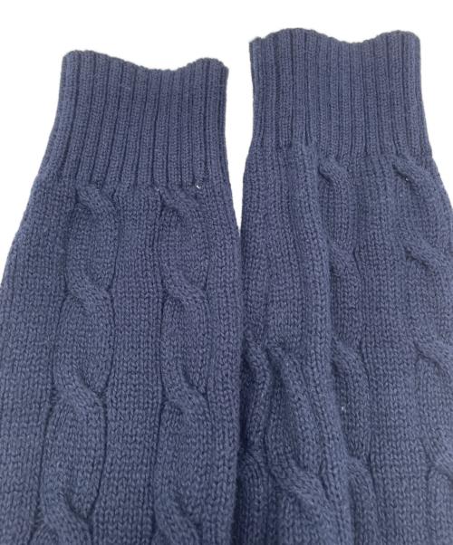 POLO RALPH LAUREN（ポロ・ラルフローレン）POLO RALPH LAUREN (ポロ・ラルフローレン) 厚手ニット ネイビー サイズ:Sの古着・服飾アイテム