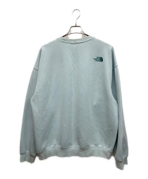 THE NORTH FACE（ザ ノース フェイス）THE NORTH FACE (ザ ノース フェイス) MINI BOX SWEATSHIRTS　スウェット グリーン サイズ:2XLの古着・服飾アイテム