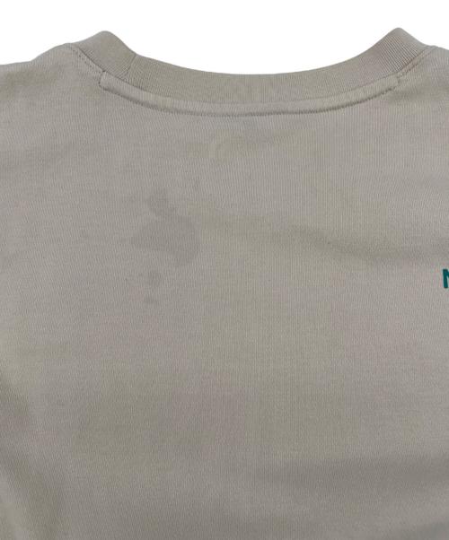 THE NORTH FACE（ザ ノース フェイス）THE NORTH FACE (ザ ノース フェイス) MINI LOGO L/S R/TEE　長袖カットソー ベージュ サイズ:XLの古着・服飾アイテム