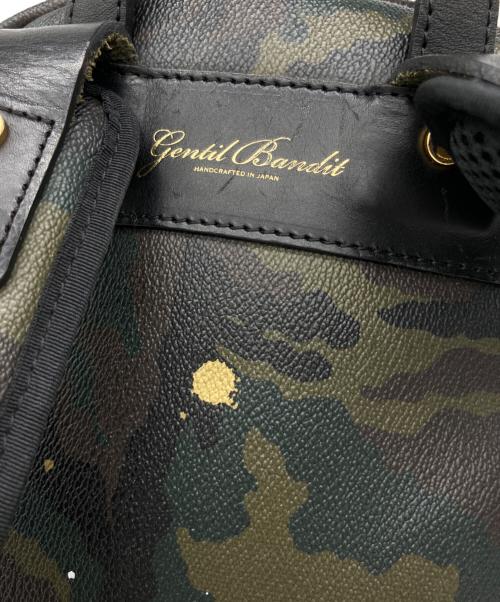 Gentil Bandit（ジャンティバンティ）gentil bandit (ジャンティバンティ) リュック グリーンの古着・服飾アイテム