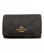 COACHコーチ）の古着「5連キーケース」｜ブラウン