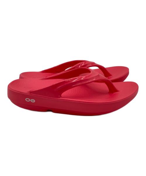 OOFOS（ウーフォス）OOFOS (ウーフォス) OOLALA ショッキングピンク サイズ:39の古着・服飾アイテム