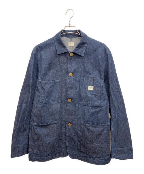 SMITH'S AMERICAN（スミスアメリカン）SMITH'S AMERICAN (スミスアメリカン) カバーオール インディゴ サイズ:36の古着・服飾アイテム