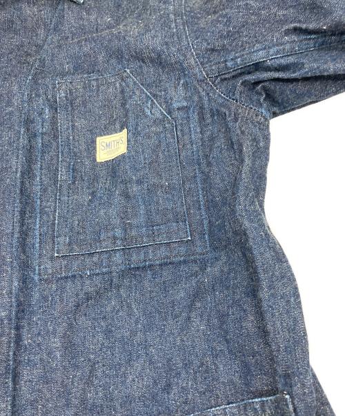 SMITH'S AMERICAN（スミスアメリカン）SMITH'S AMERICAN (スミスアメリカン) カバーオール インディゴ サイズ:36の古着・服飾アイテム