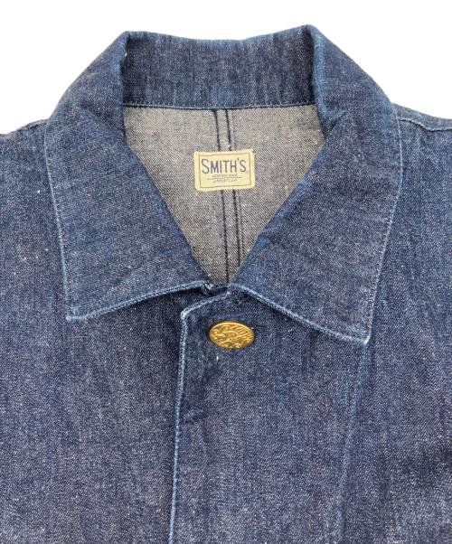 SMITH'S AMERICAN（スミスアメリカン）SMITH'S AMERICAN (スミスアメリカン) カバーオール インディゴ サイズ:36の古着・服飾アイテム