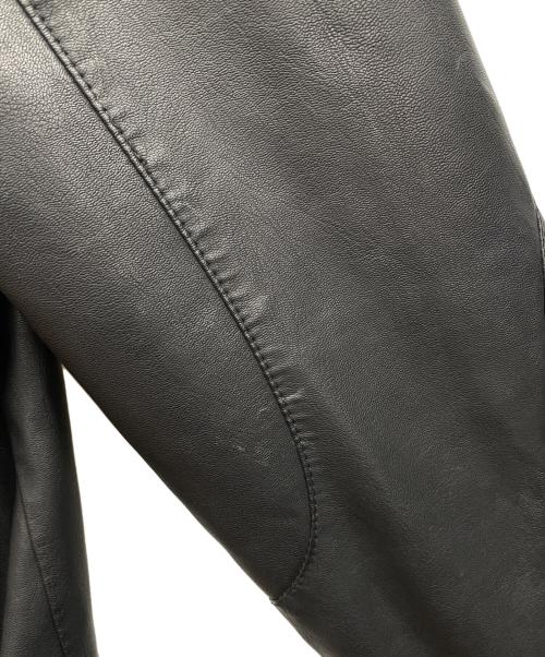 G-STAR RAW（ジースターロゥ）G-STAR RAW (ジースターロゥ) フェイクレザージャケット ブラック サイズ:Mの古着・服飾アイテム