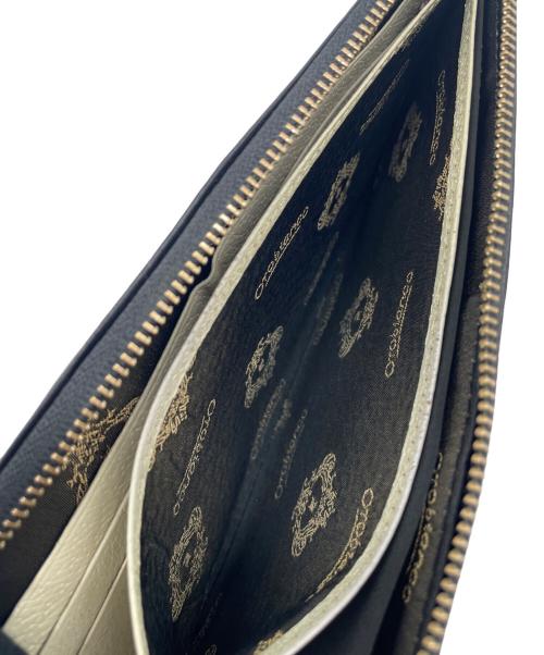 Orobianco（オロビアンコ）Orobianco (オロビアンコ) 長財布 ブラックの古着・服飾アイテム