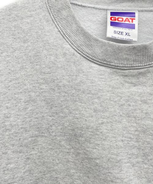 goat（ゴート）GOAT (ゴート) スウェット グレー サイズ:XLの古着・服飾アイテム
