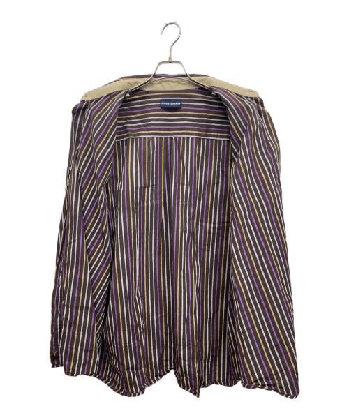 FIRST/MAN（ファーストマン）FIRST/MAN (ファーストマン) 長袖シャツ ブラウン サイズ:XXLの古着・服飾アイテム