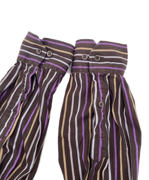 FIRST/MAN（ファーストマン）FIRST/MAN (ファーストマン) 長袖シャツ ブラウン サイズ:XXLの古着・服飾アイテム