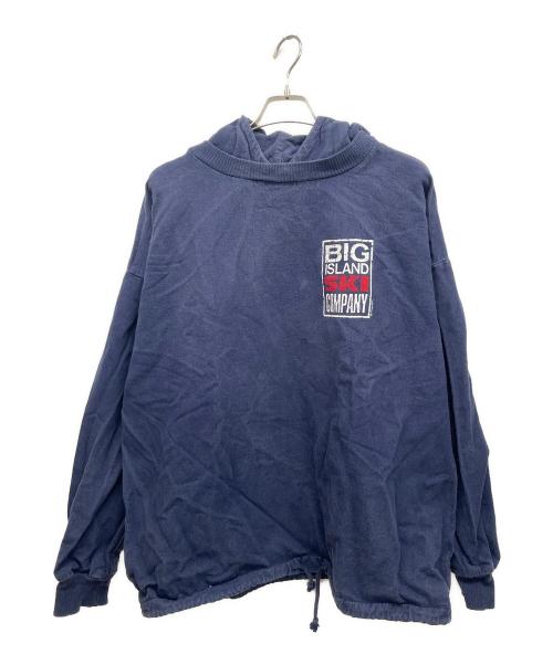 crazy shirts（クレイジーシャツ）crazy shirts (クレイジーシャツ) プルオーバーパーカー ネイビー サイズ:X-LARGEの古着・服飾アイテム