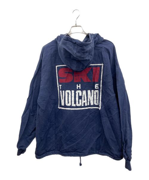 crazy shirts（クレイジーシャツ）crazy shirts (クレイジーシャツ) プルオーバーパーカー ネイビー サイズ:X-LARGEの古着・服飾アイテム