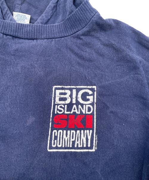 crazy shirts（クレイジーシャツ）crazy shirts (クレイジーシャツ) プルオーバーパーカー ネイビー サイズ:X-LARGEの古着・服飾アイテム