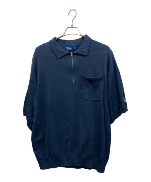 KEBOZ（ケボズ）KEBOZ (ケボズ) 薄手ニット ネイビー サイズ:Lの古着・服飾アイテム