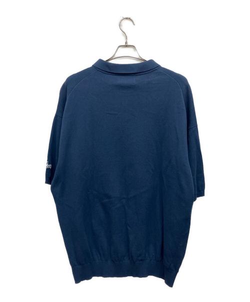 KEBOZ（ケボズ）KEBOZ (ケボズ) 薄手ニット ネイビー サイズ:Lの古着・服飾アイテム