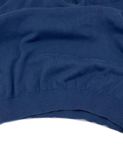 KEBOZ（ケボズ）KEBOZ (ケボズ) 薄手ニット ネイビー サイズ:Lの古着・服飾アイテム