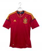 adidasアディダス）の古着「サッカーユニフォーム」｜レッド