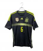 adidasアディダス）の古着「サッカーユニフォーム」｜ブラック