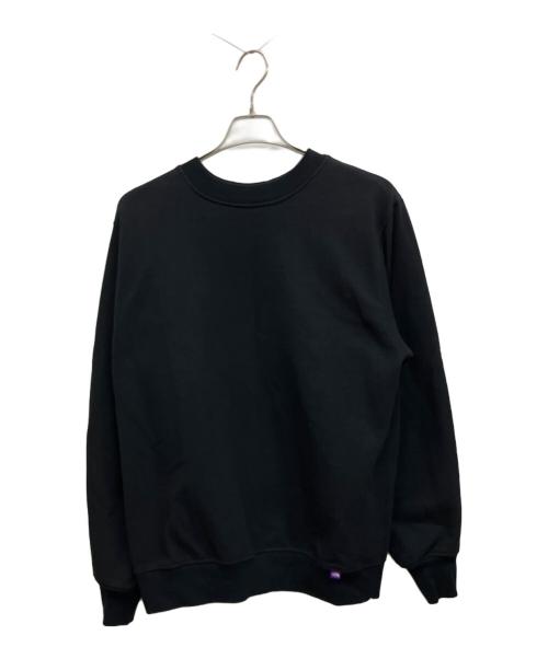 THE NORTHFACE PURPLELABEL（ザ・ノースフェイス パープルレーベル）THE NORTHFACE PURPLELABEL (ザ・ノースフェイス パープルレーベル) クルーネックスウェットシャツ ブラック サイズ:Sの古着・服飾アイテム