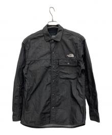 THE NORTH FACE（ザ ノース フェイス）の古着「デニムシャツ」｜グレー