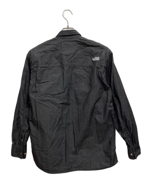 THE NORTH FACE（ザ ノース フェイス）THE NORTH FACE (ザ ノース フェイス) デニムシャツ グレー サイズ:Sの古着・服飾アイテム