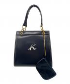 KITAMURAキタムラ）の古着「ハンドバッグ」｜ネイビー