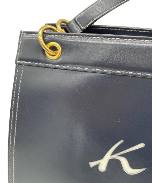 KITAMURA（キタムラ）KITAMURA (キタムラ) ハンドバッグ ネイビーの古着・服飾アイテム