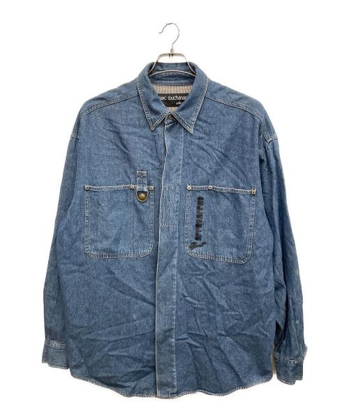 PELLE PELLE MARC BUCHANAN（ペレペレ マークブキャナン）PELLE PELLE Marc Buchanan (ペレペレ マークブキャナン) デニムシャツ インディゴ サイズ:Mの古着・服飾アイテム