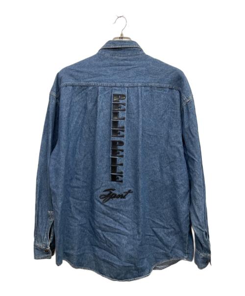 PELLE PELLE MARC BUCHANAN（ペレペレ マークブキャナン）PELLE PELLE Marc Buchanan (ペレペレ マークブキャナン) デニムシャツ インディゴ サイズ:Mの古着・服飾アイテム