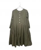 Gauzeガーゼ）の古着「長袖ワンピース」