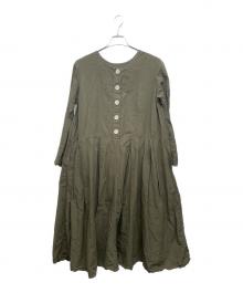 Gauze（ガーゼ）の古着「長袖ワンピース」