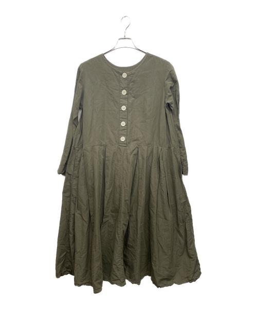 Gauze（ガーゼ）gauze (ガーゼ) 長袖ワンピース サイズ:Freeの古着・服飾アイテム