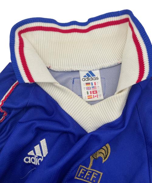 adidas（アディダス）adidas (アディダス) サッカーユニフォーム ネイビー サイズ:Lの古着・服飾アイテム
