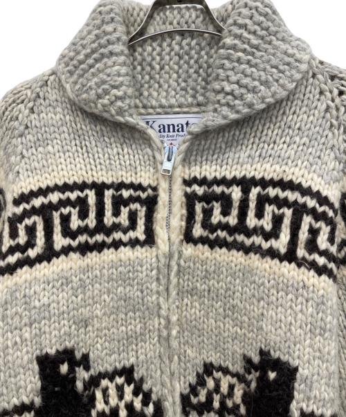 KANATA（カナタ）KANATA (カナタ) カウチンセーター ベージュ サイズ:サイズ表記無しの古着・服飾アイテム