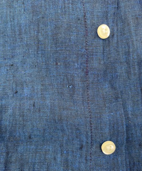 INDIVIDUALIZED SHIRTS（インディビジュアライズドシャツ）INDIVIDUALIZED SHIRTS (インディビジュアライズドシャツ) 長袖シャツ インディゴ サイズ:16-33の古着・服飾アイテム