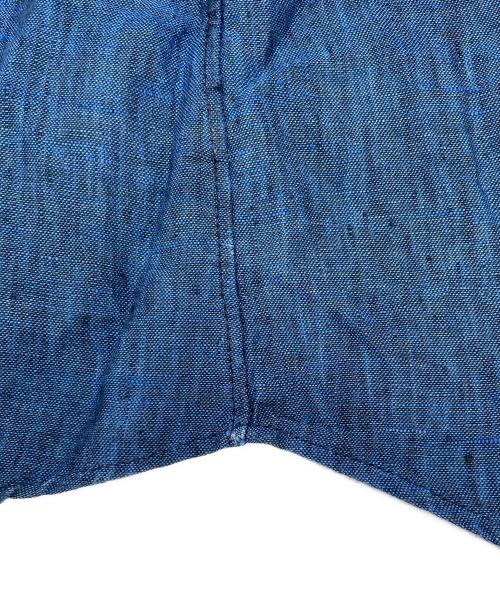 INDIVIDUALIZED SHIRTS（インディビジュアライズドシャツ）INDIVIDUALIZED SHIRTS (インディビジュアライズドシャツ) 長袖シャツ インディゴ サイズ:16-33の古着・服飾アイテム