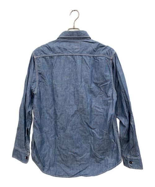 KATO（カトー）KATO (カトー) 長袖シャツ インディゴ サイズ:Lの古着・服飾アイテム