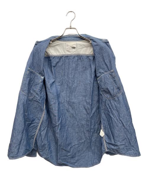 KATO（カトー）KATO (カトー) 長袖シャツ インディゴ サイズ:Lの古着・服飾アイテム