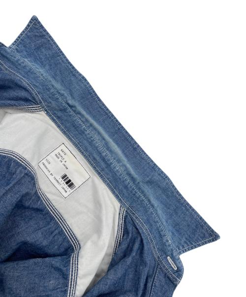 KATO（カトー）KATO (カトー) 長袖シャツ インディゴ サイズ:Lの古着・服飾アイテム