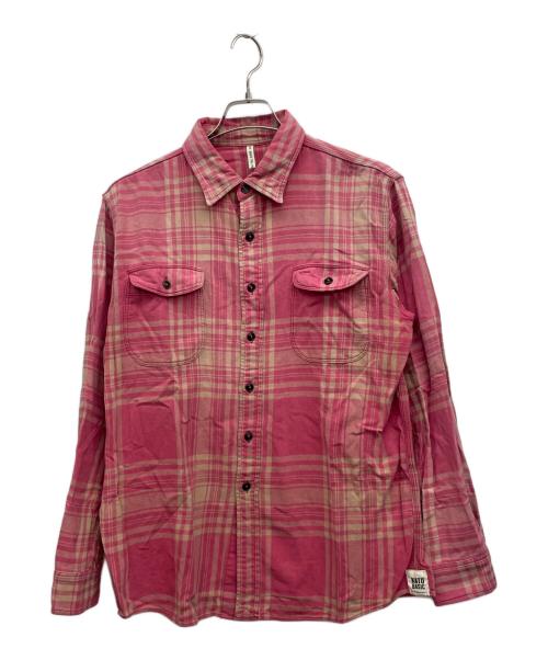 KATO（カトー）KATO (カトー) 長袖シャツ ピンク サイズ:Lの古着・服飾アイテム