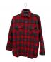 Johnson Woolen Mills（ジョンソンウーレンミルズ）の古着「ウールシャツ」｜レッド